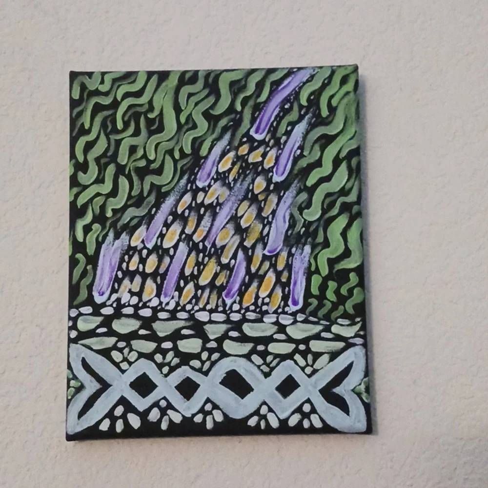 Abstract Handpainted Artwork - Picture 5 of 8
